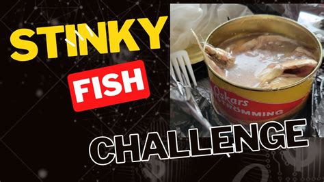 worst smelling fish in a can|SURSTRÖMMING STINKY FISH CHALLENGE